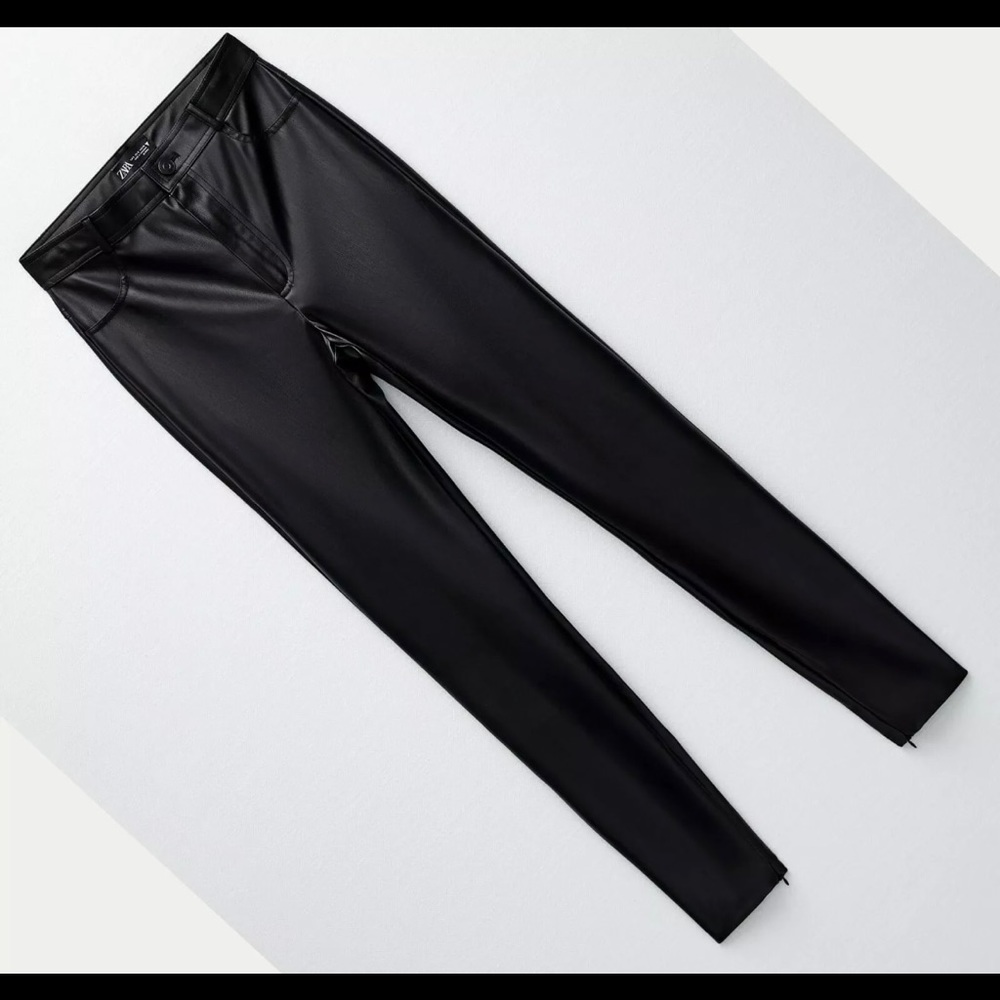 BRAND NEW ZARA LEATHER PANTS